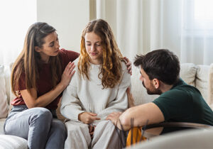 Family consoles me during teen suicide prevention